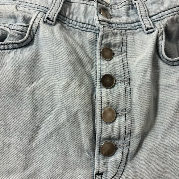 Reformation Olive Jean Light Wash Flare Jeans - Picture 4 of 11